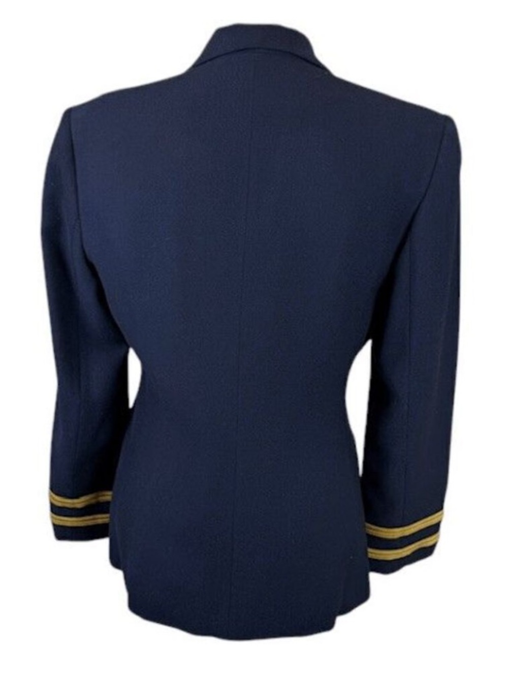 Ralph Lauren Navy Sailor Blazer with Subtle Satin Lining Nautical Preppy - Picture 3 of 7